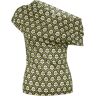 Etro Top In Mesh Stampato Verde 36 - 38 - 40 - 42 - 44