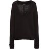 Tom Ford Maglia In Misto Alpaca / Scollo A V Nero XS - S - M - L