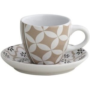 Brandani Gift Group TAZZINA CAFFE ALHAMBRA SET 2 PEZZI IN PORCELLANA