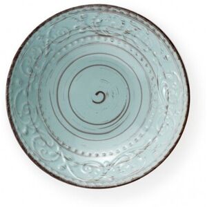 Brandani Gift Group PIATTO FONDO SERENDIPITY TURCHESE IN STONEWARE