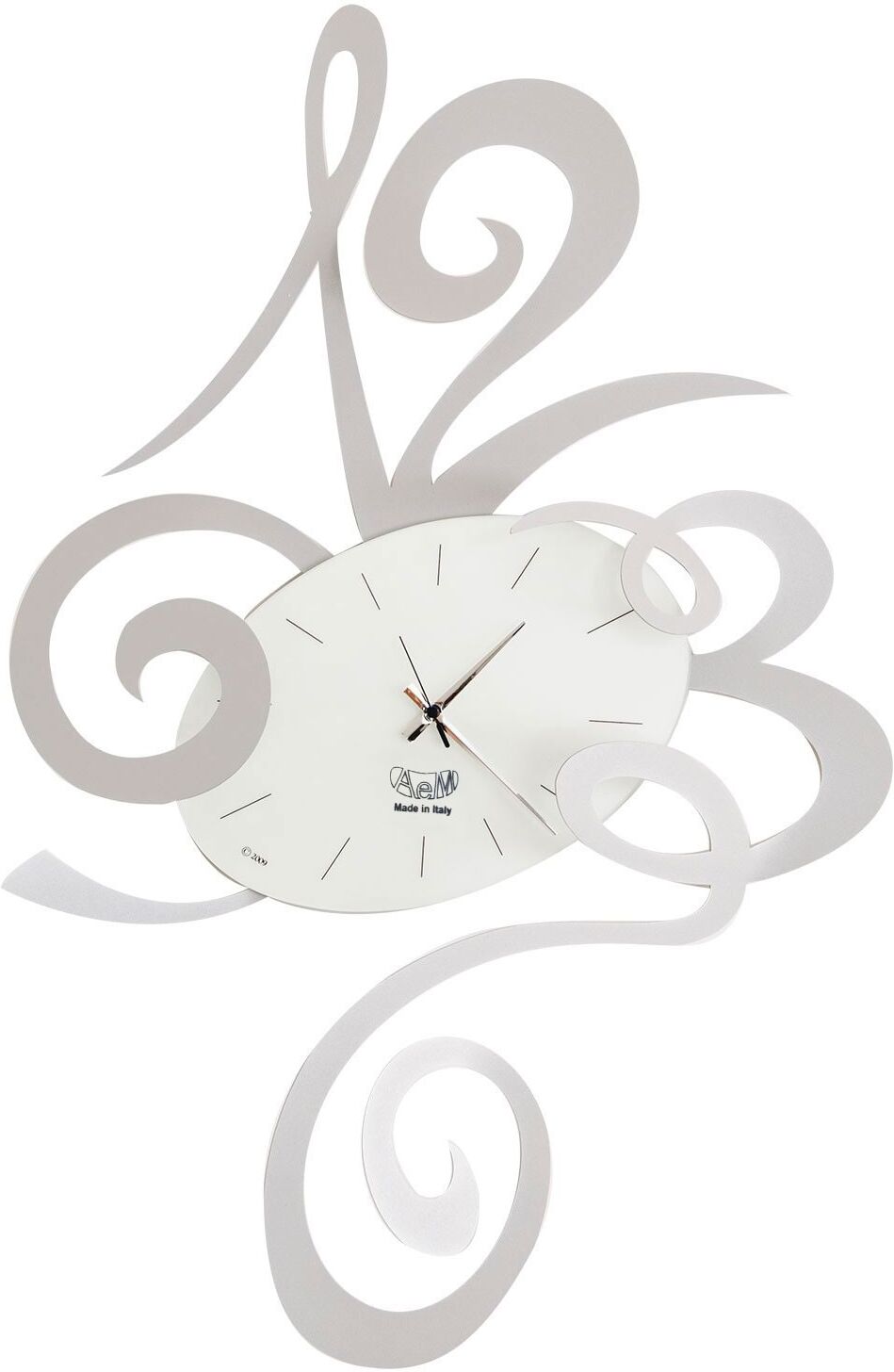 Casa Shop Orologio da parete estroso Big Robin Alluminio Casa Shop Orologio da parete estroso Big Robin Alluminio