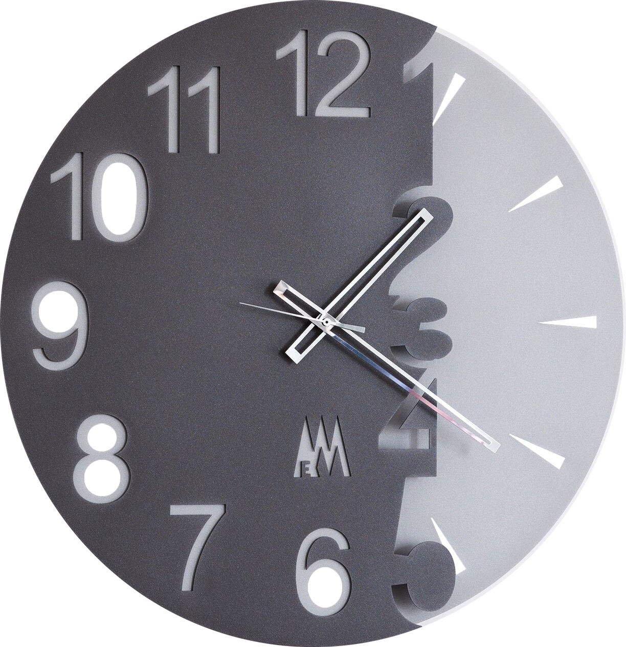 Casa Shop Orologio da parete lunare Full Moon Bianco Casa Shop Orologio da parete lunare Full Moon Bianco