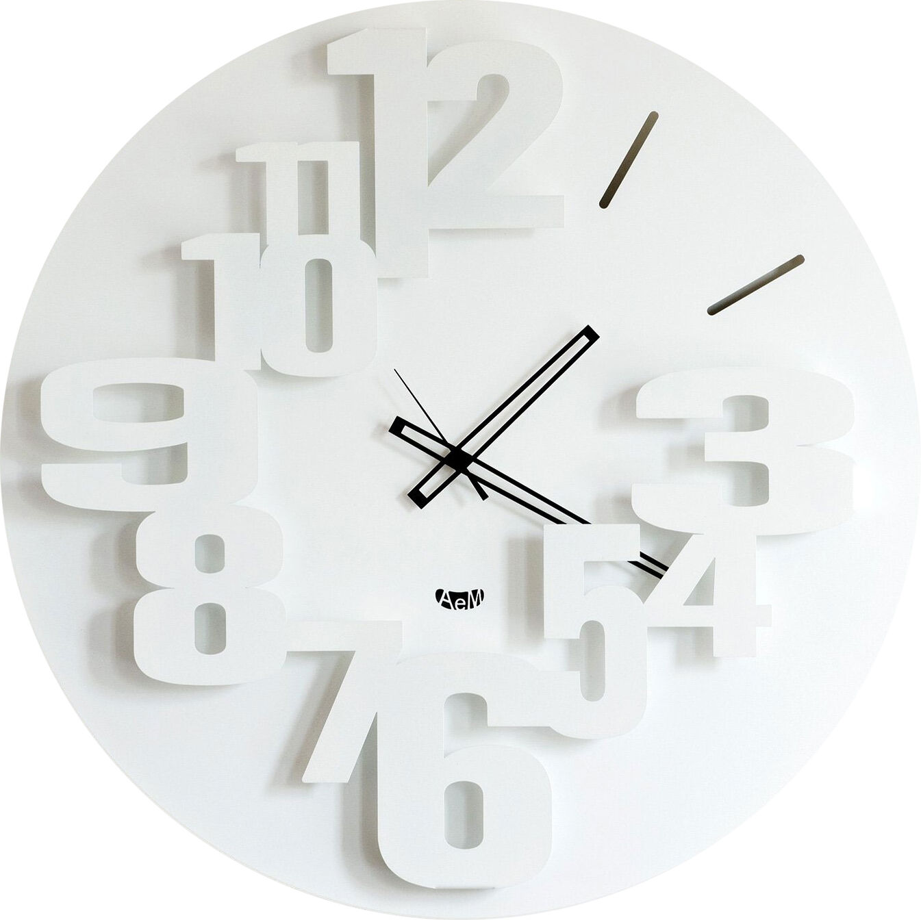 Casa Shop Orologio da parete classico Big Perseo Bianco Casa Shop Orologio da parete classico Big Perseo Bianco