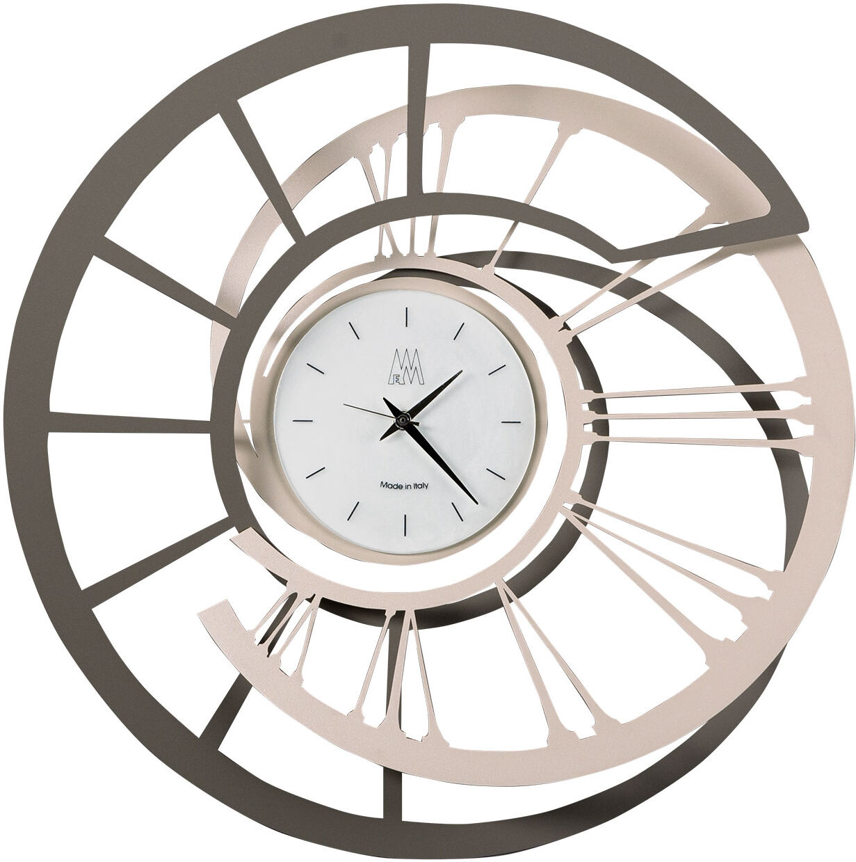 Casa Shop Orologio da muro ricercato Eclissi Ardesia e Bianco Casa Shop Orologio da muro ricercato Eclissi Ardesia e Bianco