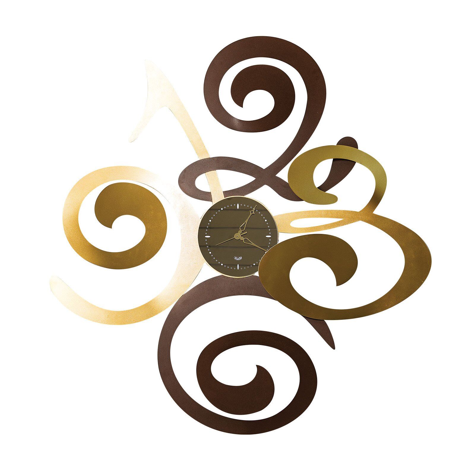 Casa Shop Orologio di design grande: Filomena Lux Sabbia e Bronzo Casa Shop Orologio di design grande: Filomena Lux Sabbia e Bronzo