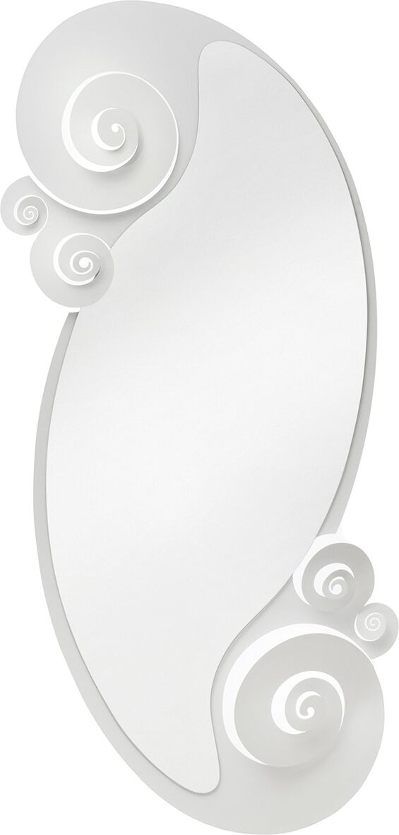 Casa Shop Specchio in ferro con riccioli Circeo Oro Casa Shop Specchio in ferro con riccioli Circeo Oro