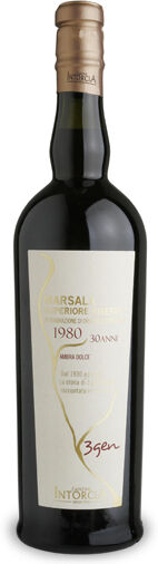 Marsala Superiore Riserva 1980 DOC  Dolce- Cantine Intorcia