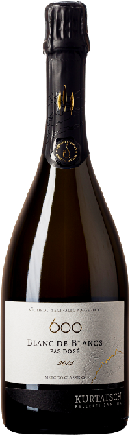 600 Blanc de Blancs Millesimato 2017 Alto Adige Doc - Kurtatsch