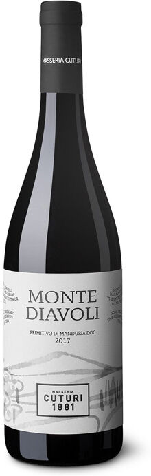 Monte Diavoli 2019 Primitivo di Manduria Doc - Masseria Cuturi