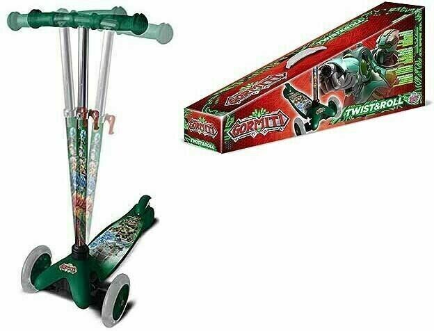 GRANDI GIOCHI Monopattino Gormiti 3 Ruote Twist E Roll