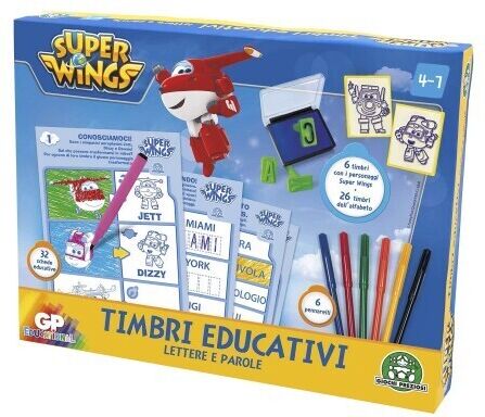 Giochi Preziosi Timbri Educativi  Lettere E Parole Superwings