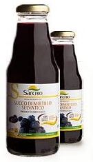 Sarchio Succo Mirtillo Selvatico 330g