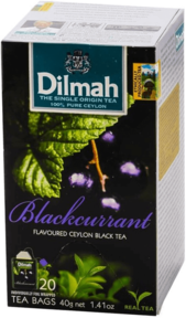 NAT FOOD Tea Dilmah Blackcurrant X 20 Filtri