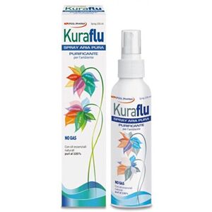 Pool Pharma KuraFlu Spray Aria Pura Purificante per L'Ambiente, 100ml