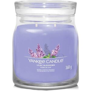 Yankee Candle Lilac Blossoms - Candela Profumata Signature Media, 368g