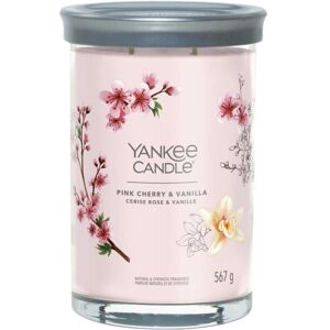 Yankee Candle Pink Cherry Vanilla - Candela Tumbler Signature Grande, 567g