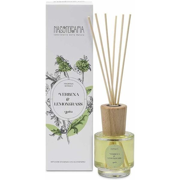 nasoterapia hp nasoterapia fragranza botanica - diffusore d'essenza verbena e lemongrass, 100ml