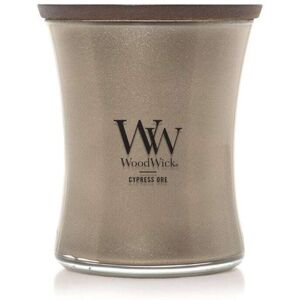 Yankee Candle WoodWick - Precious Metals Candela Cypress Ore Clessidra Media, 275g Yankee Candle WoodWick - Precious Metals Candela Cypress Ore Clessidra Media, 275g