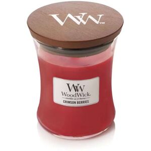 Yankee Candle WoodWick - Crimson Berries Candela Profumata, 275g Yankee Candle WoodWick - Crimson Berries Candela Profumata, 275g