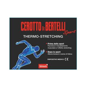 Bertelli Cerotto Sport Thermo Stretching Dispositivo Medico, 1 cerotto
