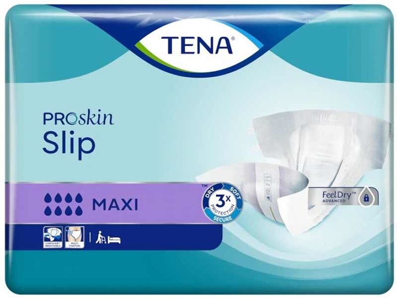 Tena Slip Maxi Pannolino a Mutandina per Incontinenza Misura Large, 24 Pezzi