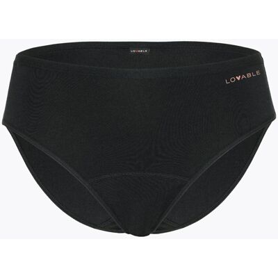 Lovable Dry Panties - Slip Assorbente Quotidiano Nero Taglia 4/L Lovable Dry Panties - Slip Assorbente Quotidiano Nero Taglia 4/L