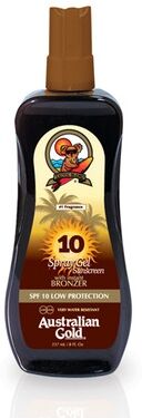 Australian Gold Spray Gel Effetto Bronze SPF10, 237ml