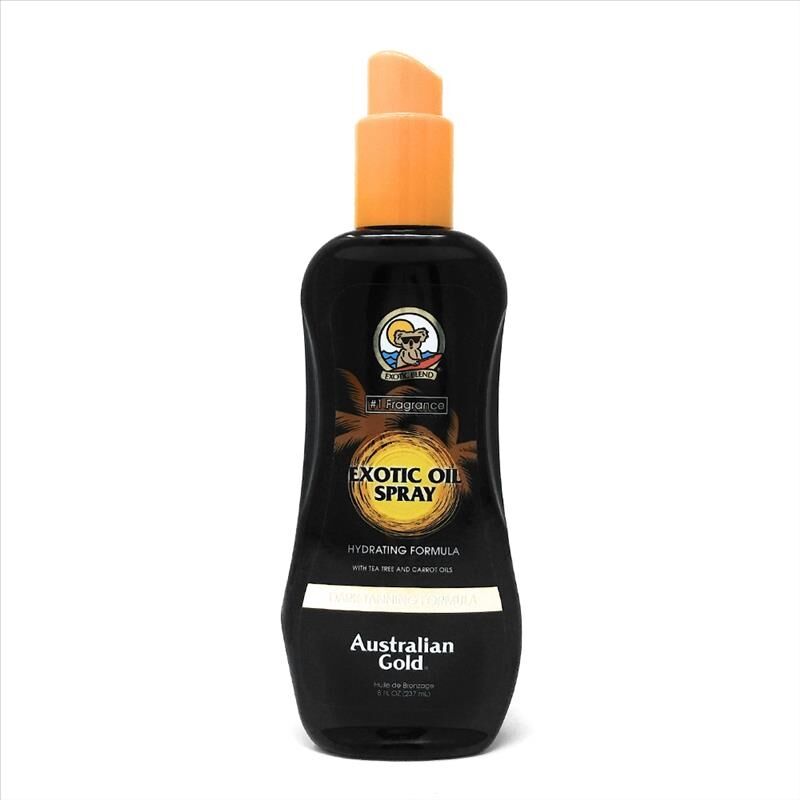 Australian Gold Exotic Oil Spray Intensificatore Abbronzatura, 237ml