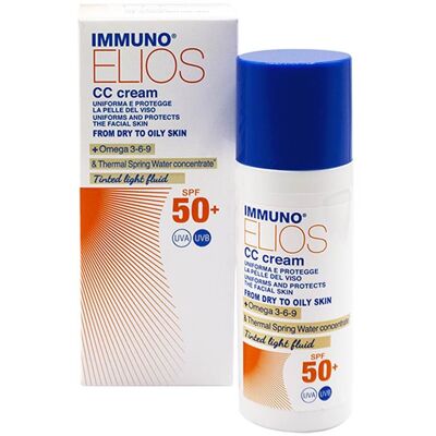 Morgan Srl Immuno Elios CC Cream SPF50+ - Crema Leggera Morgan Srl Immuno Elios CC Cream SPF50+ - Crema Leggera