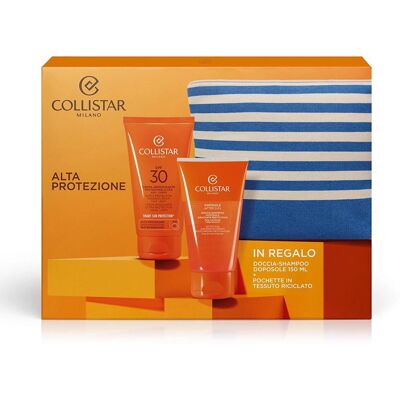 Collistar Cofanetto Crema Abbronzante SPF30 + Doccia Shampoo + Pochette Collistar Cofanetto Crema Abbronzante SPF30 + Doccia Shampoo + Pochette