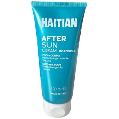 Haitian AfterSun Cream Doposole Viso e Corpo, 100ml Haitian AfterSun Cream Doposole Viso e Corpo, 100ml