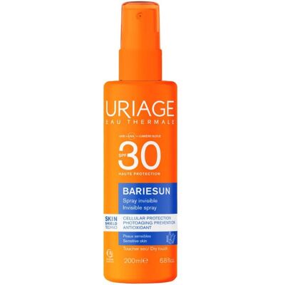 Uriage Bariesun SPF30 Spray solare invisibile per la protezione di viso e corpo, 200 ml Uriage Bariesun SPF30 Spray solare invisibile per la protezione di viso e corpo, 200 ml