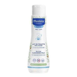 Mustela Latte di Toilette Bambini Detergente Emolliente Senza Risciacquo, 500ml