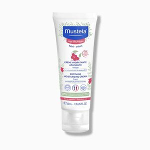 Mustela Crema Viso Idratante Lenitiva per Pelle Ipersensibile, 40ml