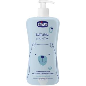 Chicco Natural Sensation - Baby Detergente Corpo e Capelli per Bambini 0M+,500ml