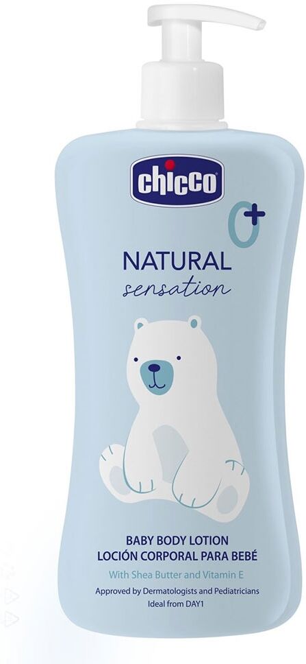 Chicco Natural Sensation - Baby Crema Corpo per Bambini 0M+, 500ml