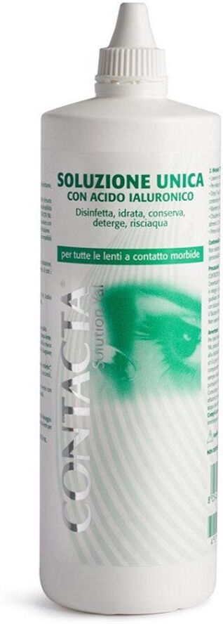 contacta yal soluzione unica con acido ialuronico per lenti a contatto, 360ml