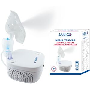 Sanico Nebulizzatore Aerosol a Pistone