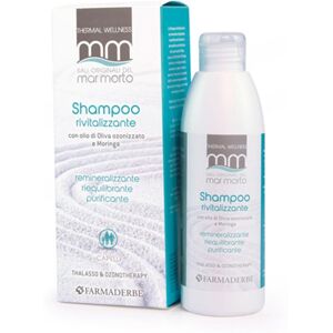 Farmaderbe Sali del Mar Morto - Shampoo Rivitalizzante, 200ml