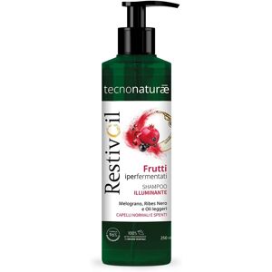 RestivOil Tecnonaturae - Shampoo Illuminante per Capelli Normali e Spenti, 250ml