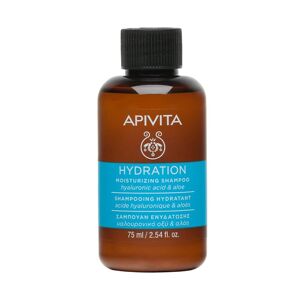 Apivita Capelli Apivita Hydration - Shampoo Idratante con Acido Ialuronico & Aloe, 75ml