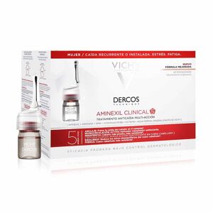 Vichy Dercos - Aminexil Trattamento Anticaduta Donna, 42 Fiale x 6ml