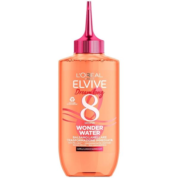 l'oreal paris elvive dream long - wonder water balsamo liquido lamellare, 200ml