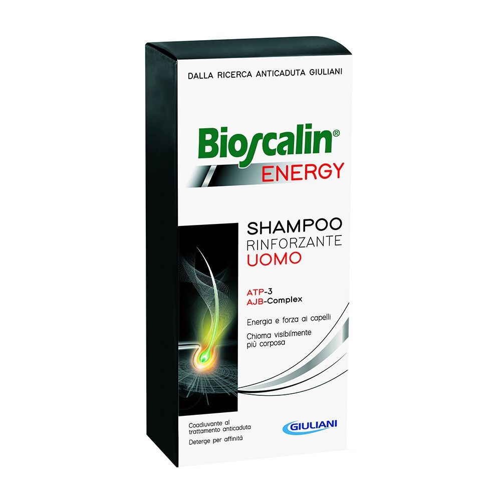 Bioscalin Energy - Shampoo Rinforzante Uomo Travel Size, 100ml
