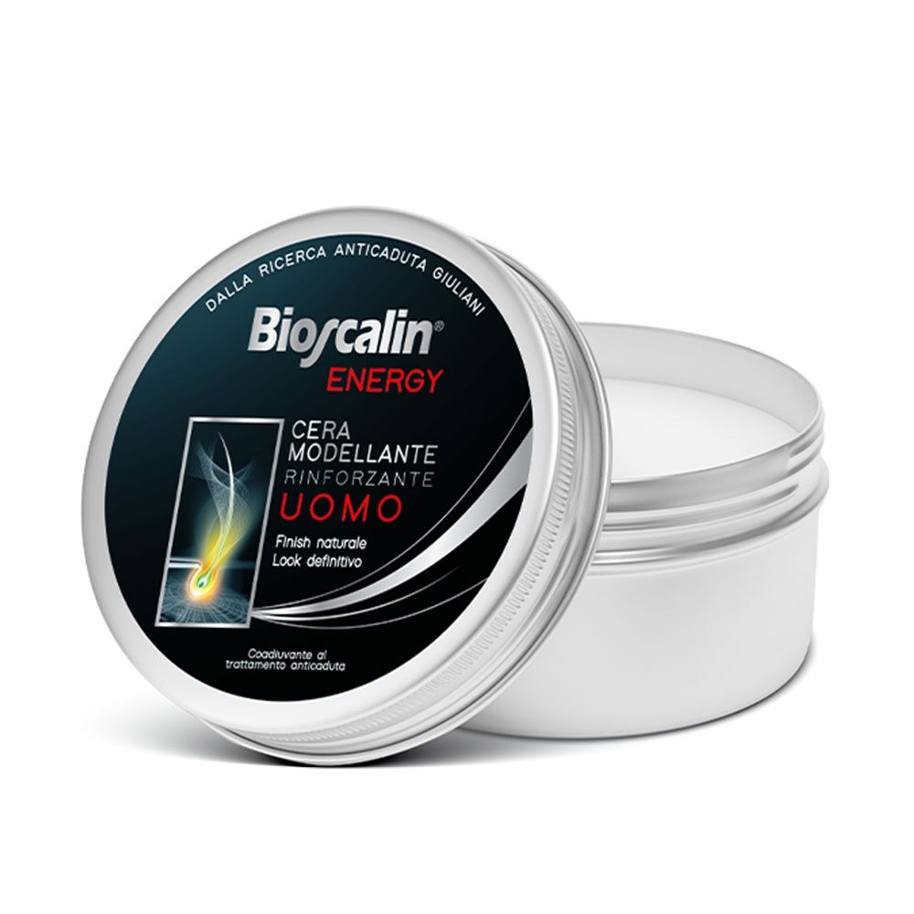 Bioscalin Energy - Cera Modellante Rinforzante Uomo, 60ml