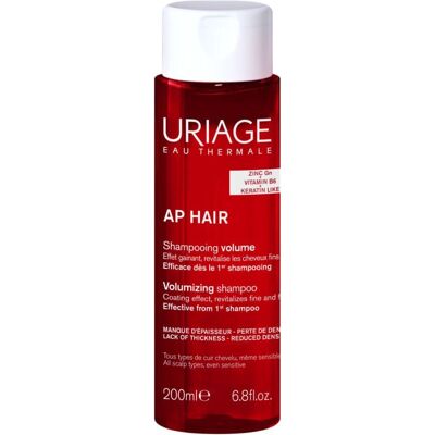 Uriage AP Hair - Shampoo volumizzante e ridensificante per i capelli sottili e fragili, 200 ml Uriage AP Hair - Shampoo volumizzante e ridensificante per i capelli sottili e fragili, 200 ml