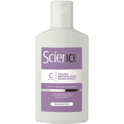 Science Shampoo Anti-giallo Effetto Argento, 200ml Science Shampoo Anti-giallo Effetto Argento, 200ml