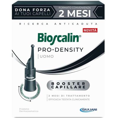 Bioscalin Pro-Density Uomo - Booster Capillare Trattamento Anticaduta Capelli, 16 fiale Bioscalin Pro-Density Uomo - Booster Capillare Trattamento Anticaduta Capelli, 16 fiale