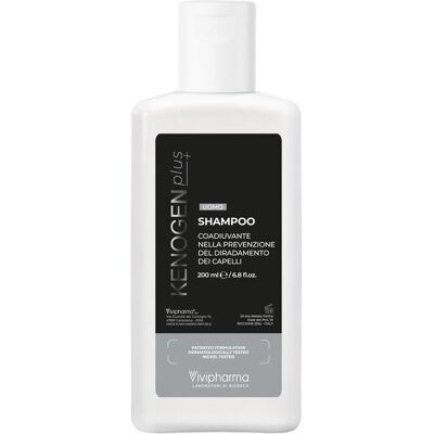 Vivipharma Kenogen Plus Uomo - Shampoo anticaduta per capelli diradati, 200 ml Vivipharma Kenogen Plus Uomo - Shampoo anticaduta per capelli diradati, 200 ml