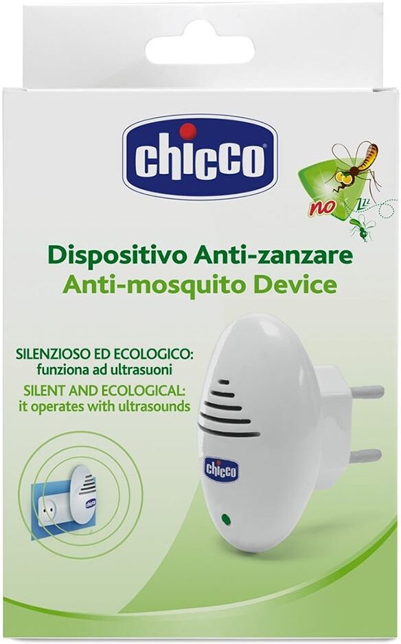 chicco nozzz - ultrasuoni spina dispositivo anti-zanzare silenzioso, 1 pezzo